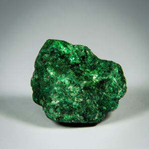 Uvarovite pietra cristalloterapia